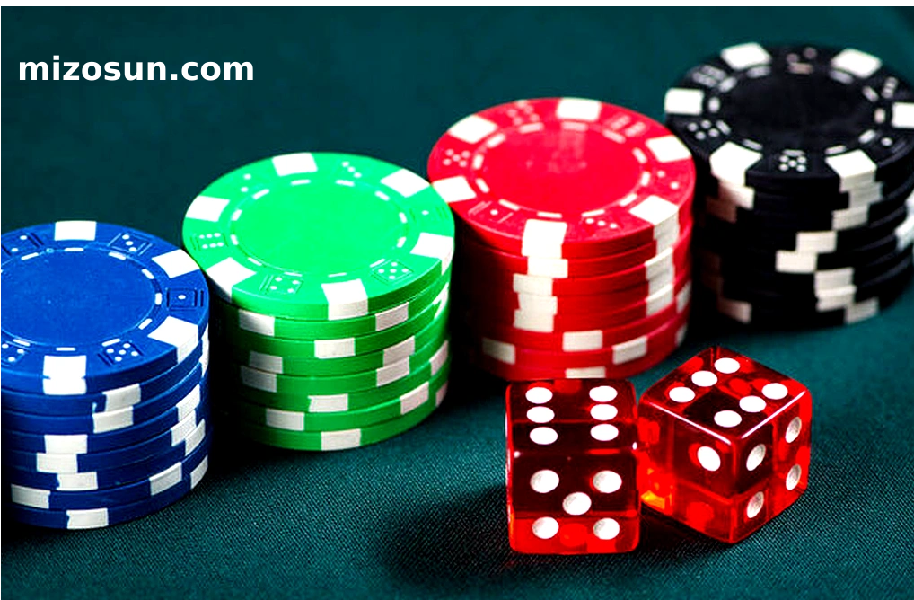 Hình ảnh một ván Poker ba lá đang diễn ra